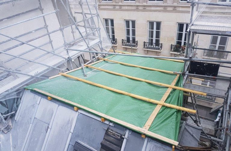 réfection couverture _ toit de Paris